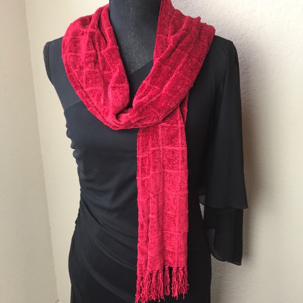 Red Scarf by Croft & Barrow New with tags